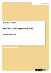 Produkt- und Programmpolitik