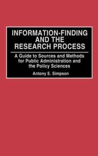 Information-Finding and the Research Process