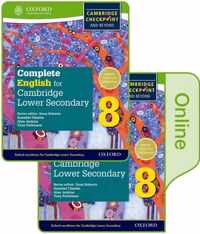 Complete English for Cambridge Lower Secondary Print and Online Student Book 8