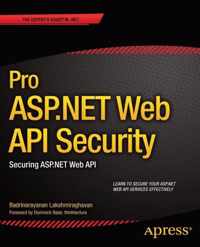 Pro ASP.NET Web API Security