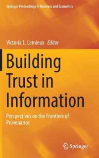 Building Trust in Information