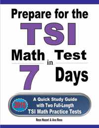 Prepare for the TSI Math Test in 7 Days