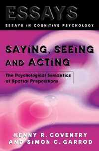 Saying, Seeing And Acting