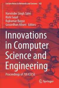 Innovations in Computer Science and Engineering