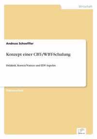 Konzept einer CBT-/WBT-Schulung