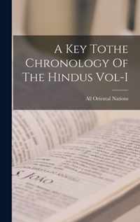 A Key Tothe Chronology Of The Hindus Vol-I