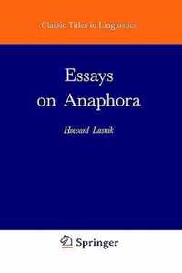 Essays on Anaphora