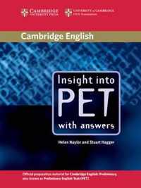 Insight Into Pet Student'S Book With Answers