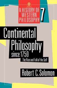 Continental Philosophy Since 1750