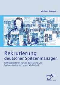 Rekrutierung deutscher Spitzenmanager