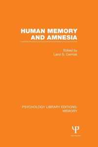 Human Memory and Amnesia (PLE