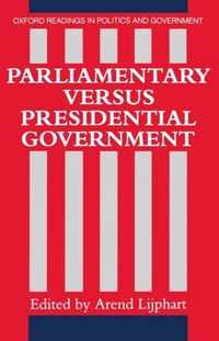 Parliamentary Versus Presidential Govern