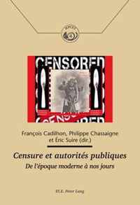 Censure et autorités publiques