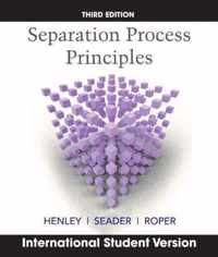 Separation Process Principles