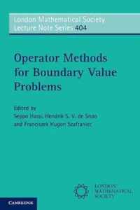 Operator Methods for Boundary Value Problems