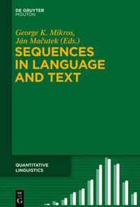 Sequences in Language and Text