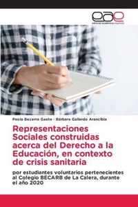 Representaciones Sociales construidas acerca del Derecho a la Educacion, en contexto de crisis sanitaria