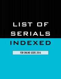 List of Serials Indexed for Online Users 2016