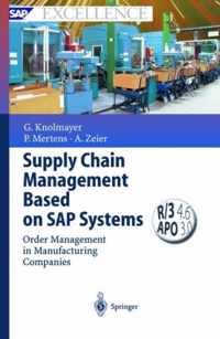 Supply Chain Management Based on SAP Systems