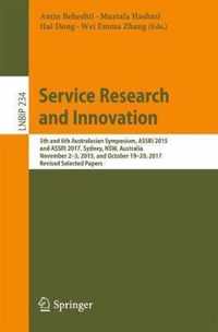 Service Research and Innovation