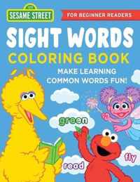 The Sesame Street Sight Words Coloring Book