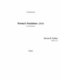 Norma's Variations for Violin and Piano