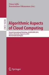 Algorithmic Aspects of Cloud Computing