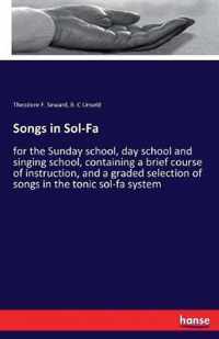 Songs in Sol-Fa