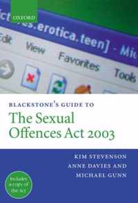 Blackstone'S Guide To The Sexual Offences Act