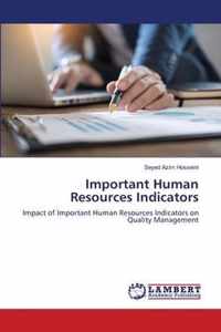 Important Human Resources Indicators