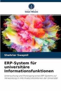 ERP-System fur universitare Informationsfunktionen