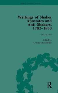 Writings of Shaker Apostates and Anti-Shakers, 1782-1850 Vol 3