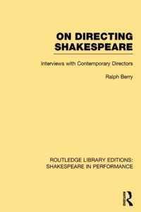 On Directing Shakespeare