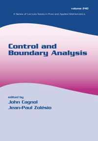 Control and Boundary Analysis