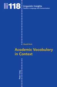 Academic Vocabulary in Context