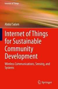 Internet of Things for Sustainable Community Development