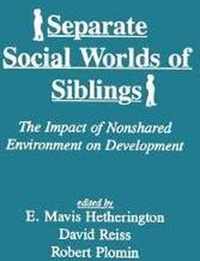 Separate Social Worlds of Siblings