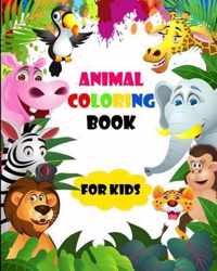 animal coloring book for kids