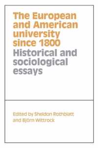 The European and American University since 1800