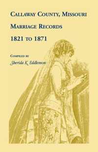 Callaway County, Missouri, Marriage Records