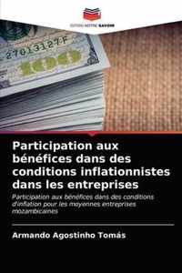 Participation aux benefices dans des conditions inflationnistes dans les entreprises