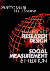 Handbook of Research Design and Social Measurement