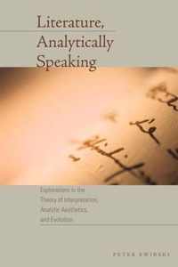 Literature, Analytically Speaking