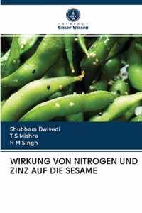 Wirkung Von Nitrogen Und Zinz Auf Die Sesame