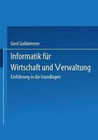 Informatik Fur Wirtschaft Und Verwaltung