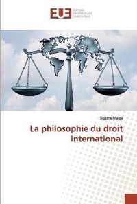 La philosophie du droit international