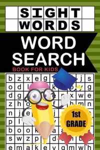 1st Grade Sight Words Word Search Book for Kids