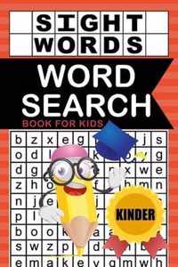 Sight Words Word Search Book for Kids Kinder