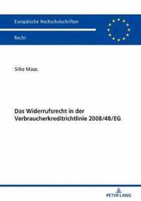 Das Widerrufsrecht in Der Verbraucherkreditrichtlinie 2008/48/Eg