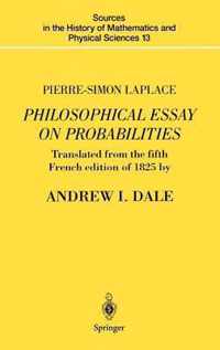 Pierre-Simon Laplace Philosophical Essay on Probabilities